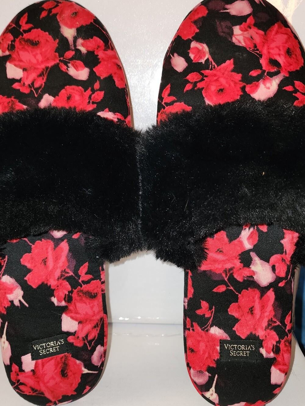 Victoria Secret Slip On Slippers Size L